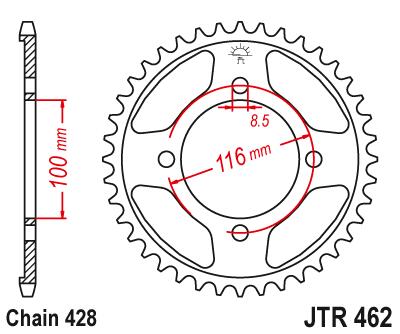 JTR460SPROCKETS